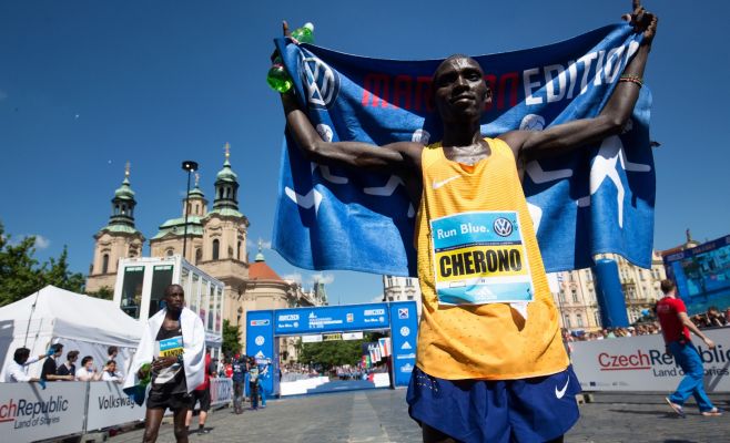 Volkswagen пражский марафон