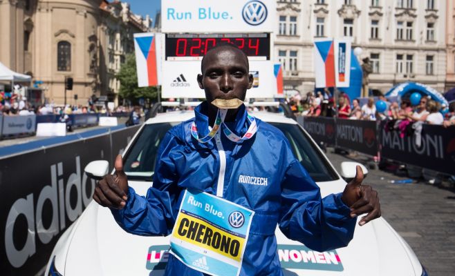 Volkswagen пражский марафон