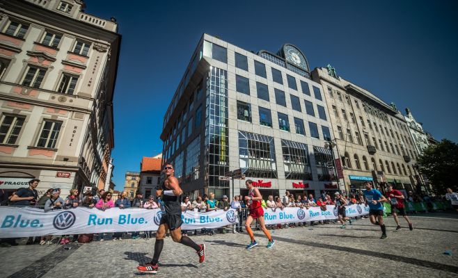 Volkswagen пражский марафон