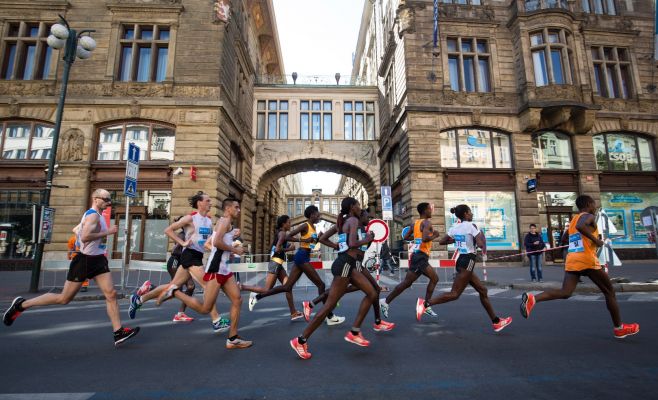 Volkswagen пражский марафон