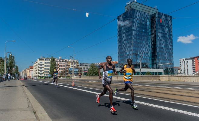 Volkswagen пражский марафон