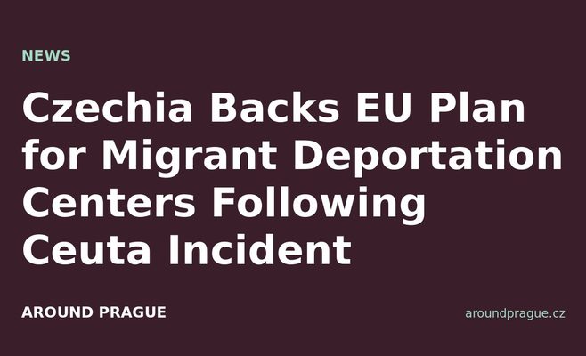 Czechia Backs EU Plan for Migrant Deportation Centers Following Ceuta Incident