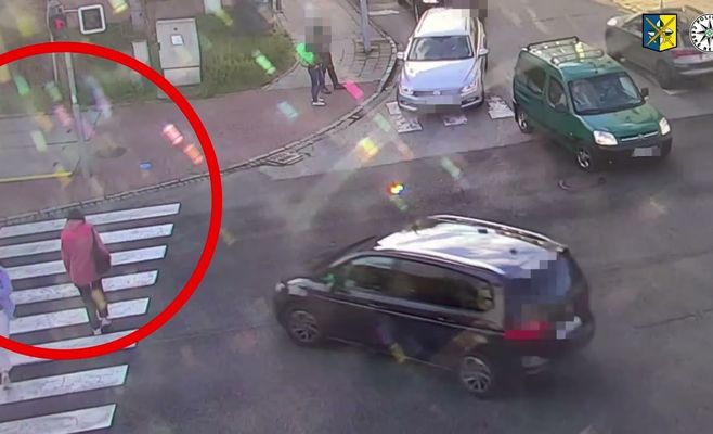 Полиция Чехии показала видео с наездами на пешеходов в Злинском крае