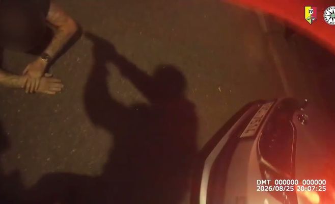 Полиция Чехии задержала водителя после погони по дороге