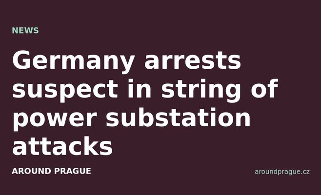 Germany arrests suspect in string of power substation attacks