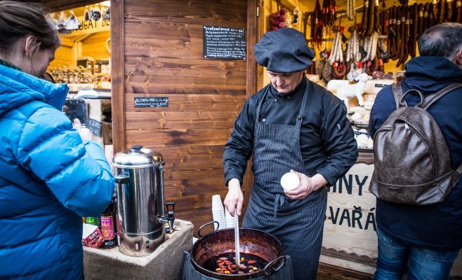Рождественские рынки на Пражском Граде