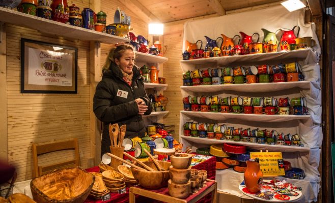 Рождественские рынки на Пражском Граде