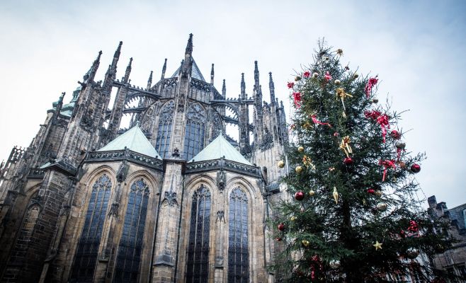 Рождественские рынки на Пражском Граде
