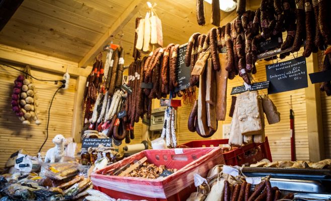 Рождественские рынки на Пражском Граде