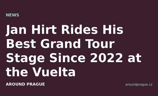 Jan Hirt Rides His Best Grand Tour Stage Since 2022 at the Vuelta