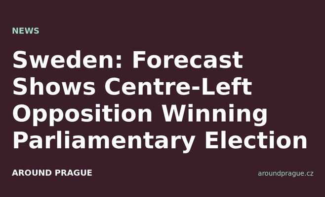 Sweden: Forecast Shows Centre-Left Opposition Winning Parliamentary Election