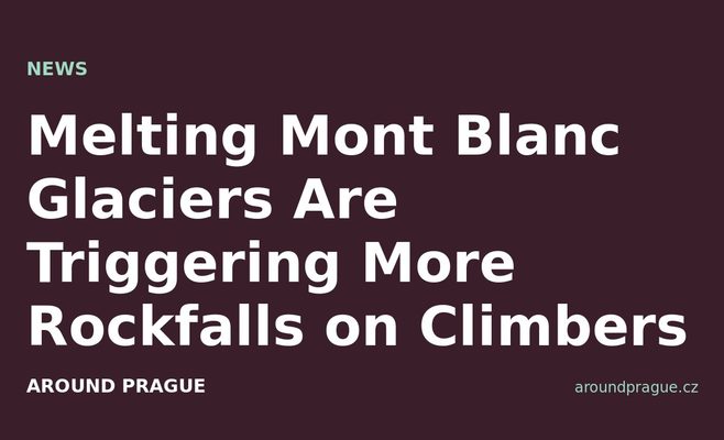 Melting Mont Blanc Glaciers Are Triggering More Rockfalls on Climbers