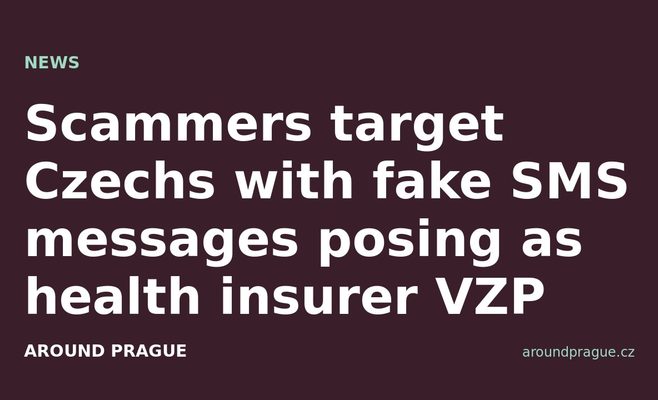 Scammers target Czechs with fake SMS messages posing as health insurer VZP