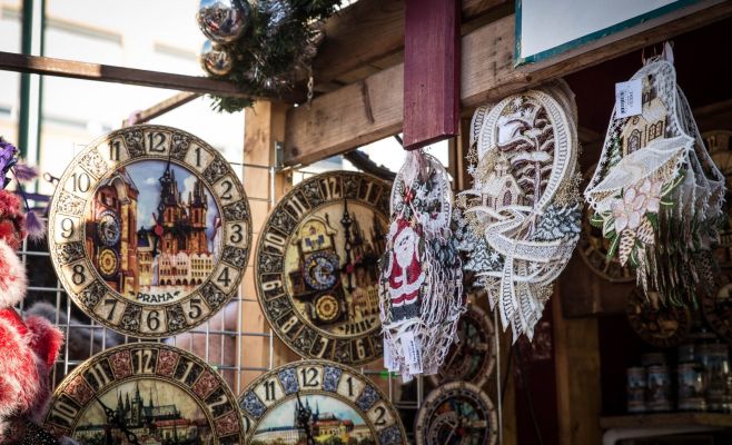 Рождественские рынки у ТЦ «Стара-Цельнице»