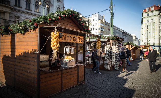 Рождественские рынки у ТРЦ «Палладиум»