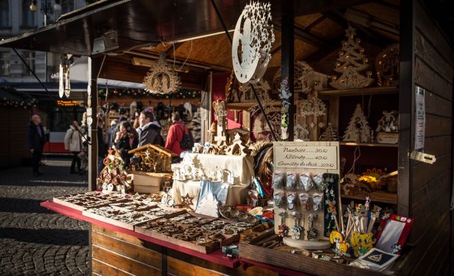 Рождественские рынки у ТРЦ «Палладиум»