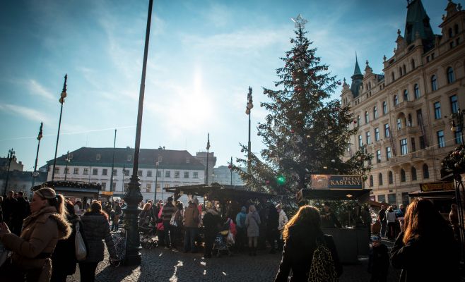 Рождественские рынки у ТРЦ «Палладиум»