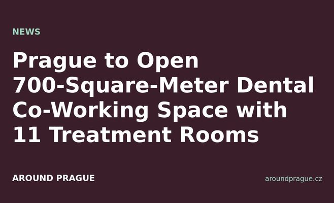 Prague to Open 700-Square-Meter Dental Co-Working Space with 11 Treatment Rooms