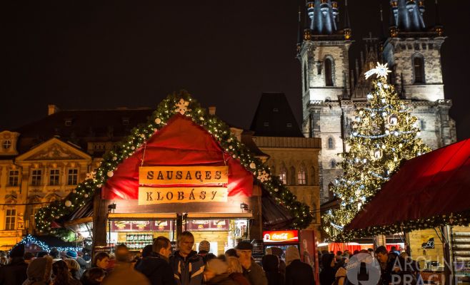 Рождественские рынки на Староместской площади