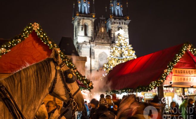 Рождественские рынки на Староместской площади