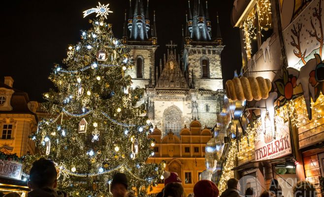 Рождественские рынки на Староместской площади