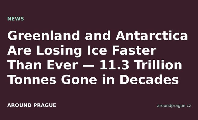 Greenland and Antarctica Are Losing Ice Faster Than Ever — 11.3 Trillion Tonnes Gone in Decades