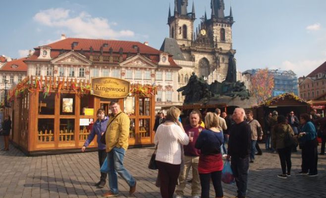 Пасхальные рынки на Староместской площади