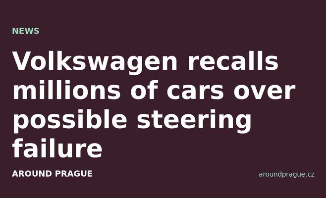 Volkswagen recalls millions of cars over possible steering failure