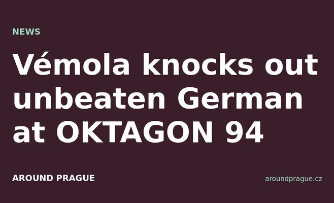 Vémola knocks out unbeaten German at OKTAGON 94