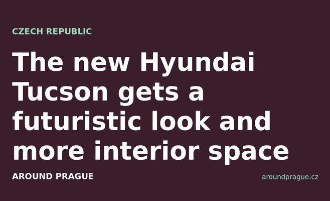 The new Hyundai Tucson gets a futuristic look and more interior space