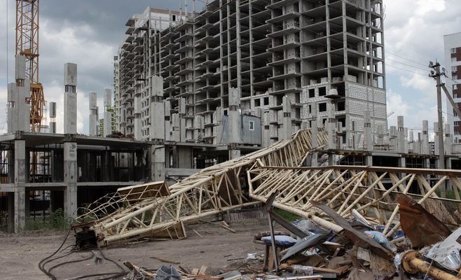 Часть Чонгарского моста на Крым обрушилась после ударов