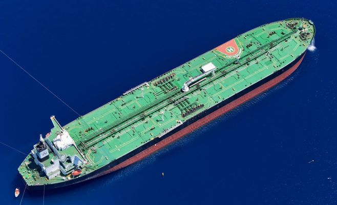 Another tanker hit by a projectile in the Strait of Hormuz