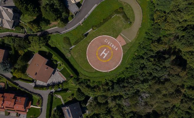 Motorists’ sponsor built in forest without permit; land is registered to an official’s son