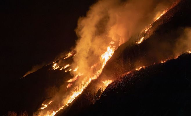 What California's Brush Fires and Power Shutoffs Mean for Residents This Weekend