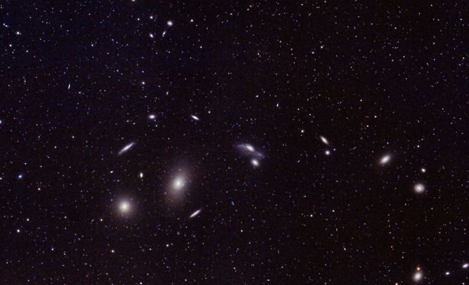 Webb Photo Shows Golden Galaxies Bending Light From the Early Universe