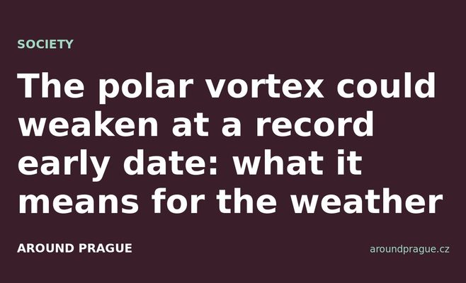 The polar vortex could weaken at a record early date: what it means for the weather