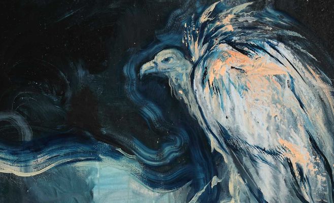 Мартин Салайка: «В стране голодных духов» — выставка в Dimenze Вытонь Gallery