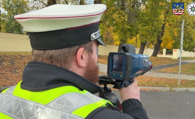В Карловарском крае за шесть часов выявили 82 случая превышения скорости