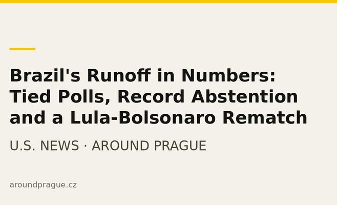 Brazil's Runoff in Numbers: Tied Polls, Record Abstention and a Lula-Bolsonaro Rematch