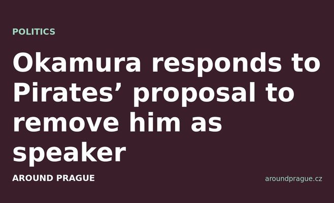 Okamura responds to Pirates’ proposal to remove him as speaker
