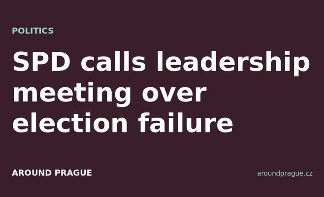 SPD calls leadership meeting over election failure