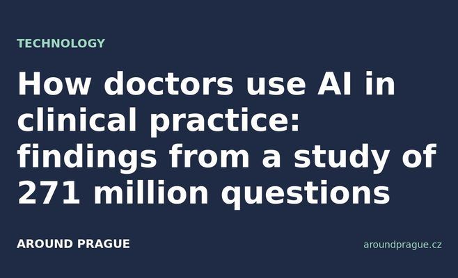 How doctors use AI in clinical practice: findings from a study of 271 million questions