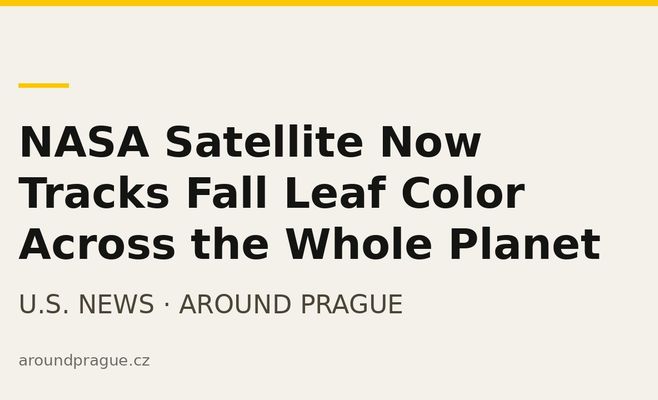 NASA Satellite Now Tracks Fall Leaf Color Across the Whole Planet