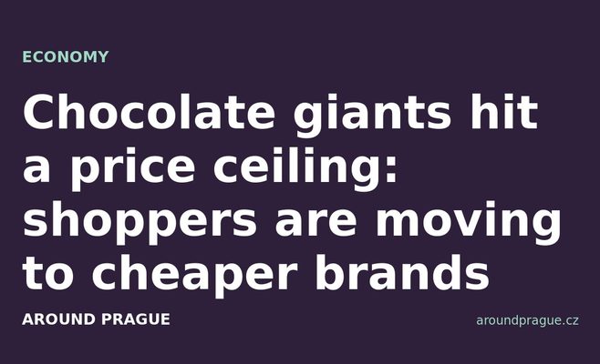 Chocolate giants hit a price ceiling: shoppers are moving to cheaper brands