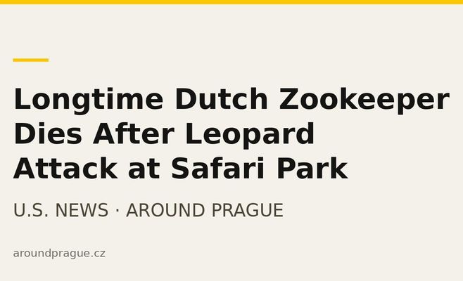 Longtime Dutch Zookeeper Dies After Leopard Attack at Safari Park