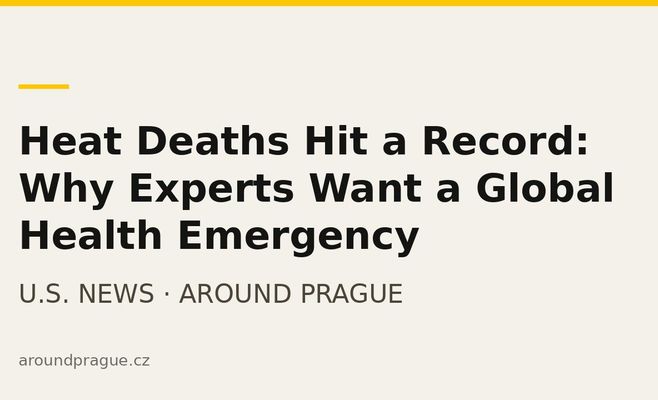 Heat Deaths Hit a Record: Why Experts Want a Global Health Emergency