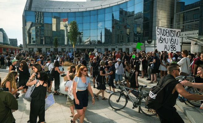 Студенты Брно объявили предупредительную забастовку 3 ноября