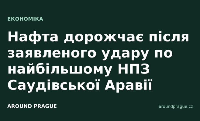 Нафта дорожчає після заявленого удару по найбільшому НПЗ Саудівської Аравії