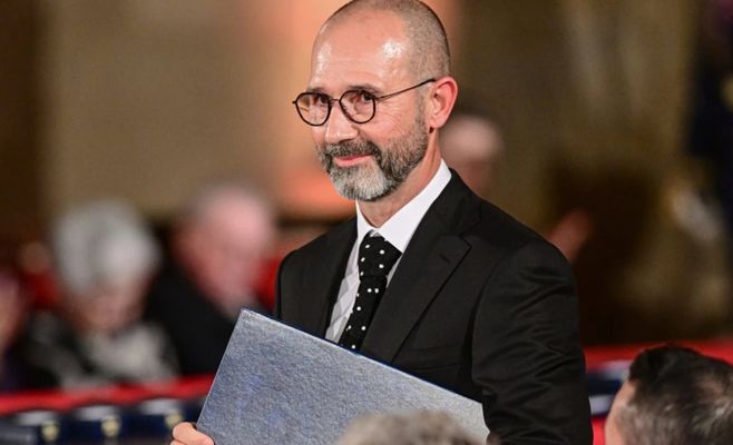 Tomáš Karpíšek, the man who taught Czechs to eat well, receives the Medal of Merit from the president