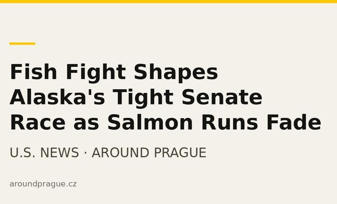 Fish Fight Shapes Alaska's Tight Senate Race as Salmon Runs Fade